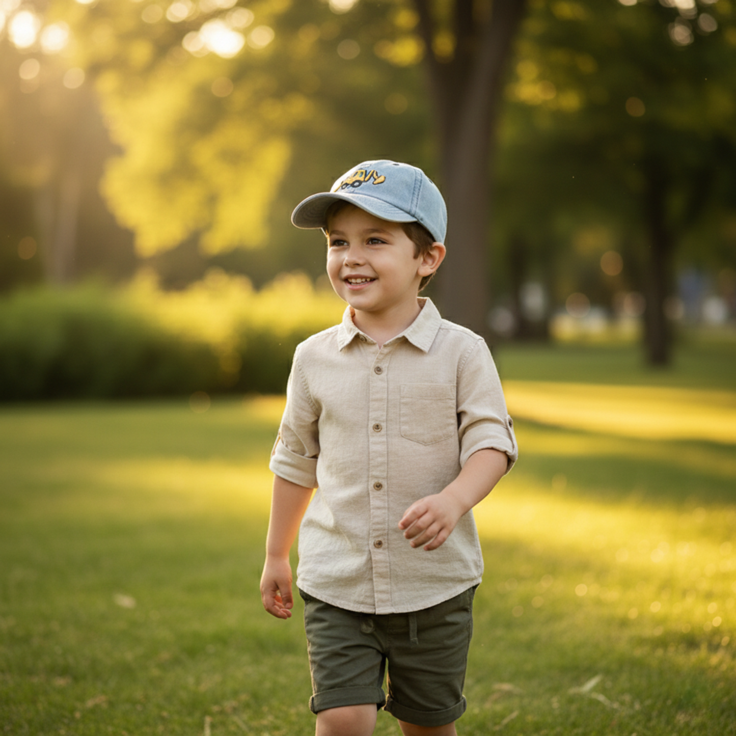 Bagger Kinder-Cap (verstellbar)